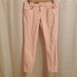 J. Crew Toothpick Pants in Soft Pink Womens Size 31 Jeans
